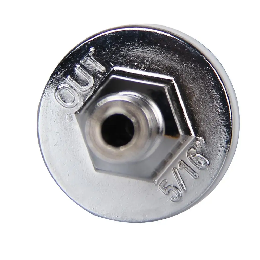 Carbole 8mm 5/16" Universal Chrome Glass Fuel Petrol Diesel Inline Filter motorcycle fuel filter fuel filter fuel filter water separator