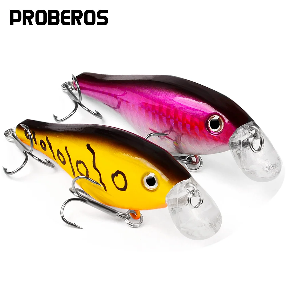 PROBEROS 1PCS Crankbait 8cm-11.5g Floating Fishing Lure