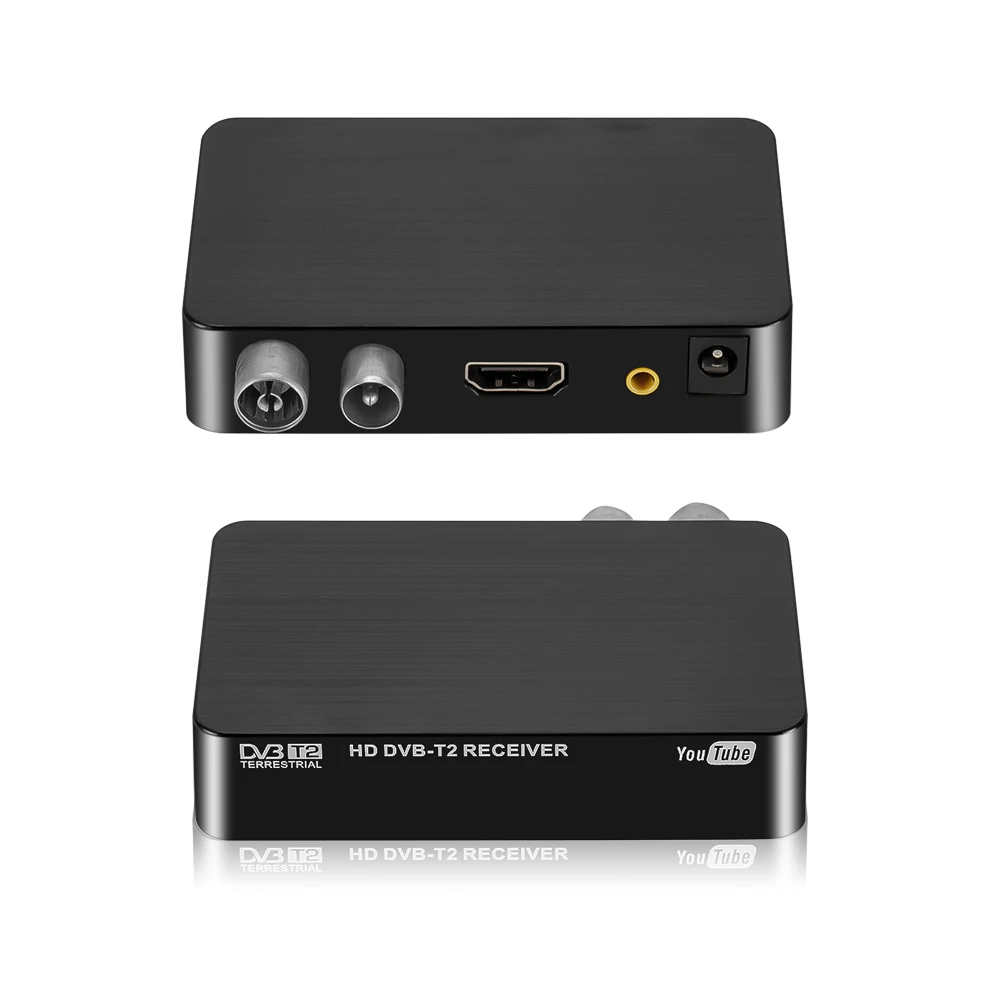 Kebidu DVB-T2 Full HD 1080P цифровой наземный ресивер DVB-T MPEG-4 ТВ-тюнер с поддержкой 3D интерфейса мини-приставка