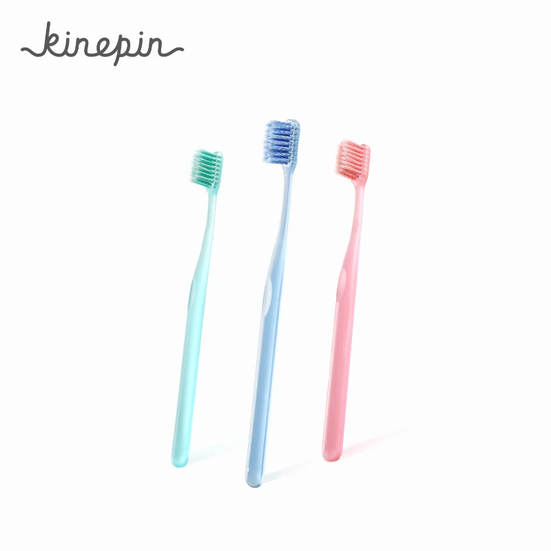 KINEPIN Spiral Bristles Toothbrushes Small Head Adult Dental Care Tooth Brush Imported Soft Floss Toothbrush