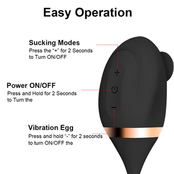 Powerful Clit Vibrator For Women Clitoris Nipples Sucker Stimulator Vibrating Love Egg Masturbators Sex Toys Goods For Adults 5