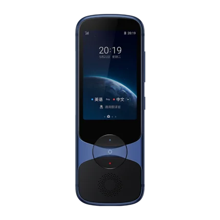 Синий IFLYTEK 3,0 Easytrans языки мгновенный переводчик голоса Xiaoyi AI мгновенная голосовая запись w 13Mp камера Поддержка 200 языков - Цвет: Синий