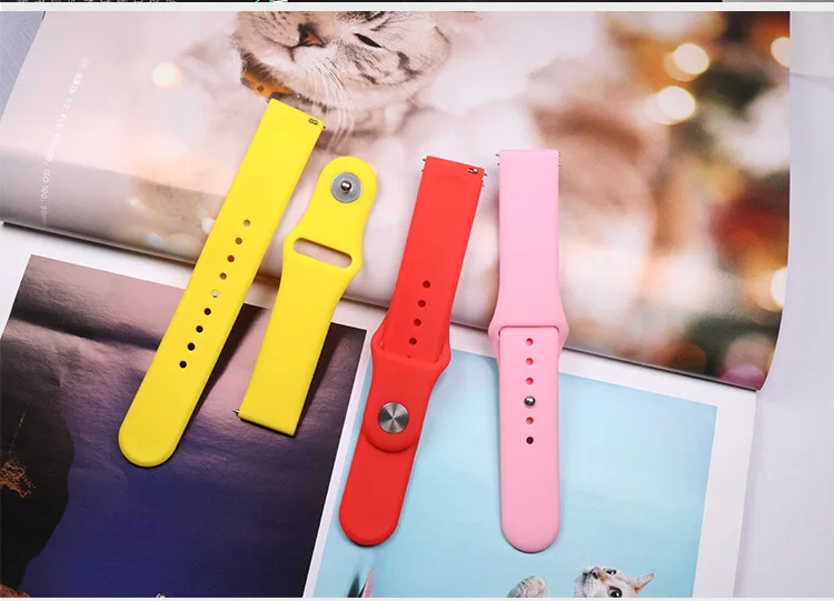 20 мм 22 мм силиконовый браслет для Xiaomi Huami Amazfit GTR 47 мм 42 мм ремешок для часов для Amazfit Stratos 2 2 S/для Amazfit Bip Youth