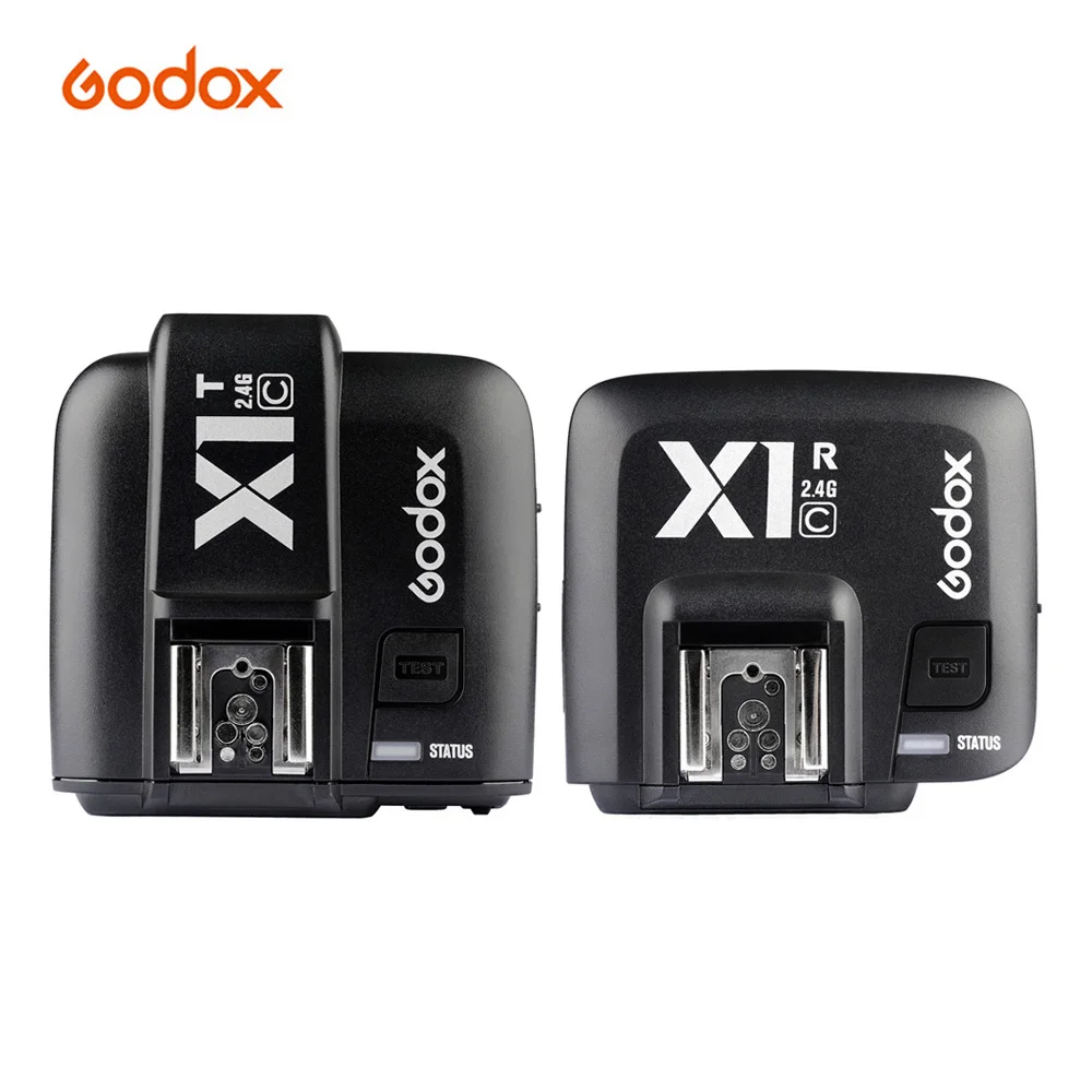 GODOX X1C ttl JP Plug ускоренный триггер 1/8000s HSS 32 канала вспышка триггер Крышка для Canon EOS камера Godox TT685C Speedlite