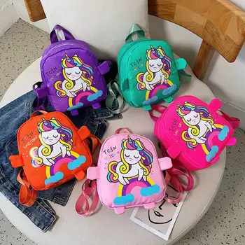 

High Quality kids Unicorn Backpacks Teenage Girls Travel Bags Portable Party Mini School Bags Shoulder Bag for Lady