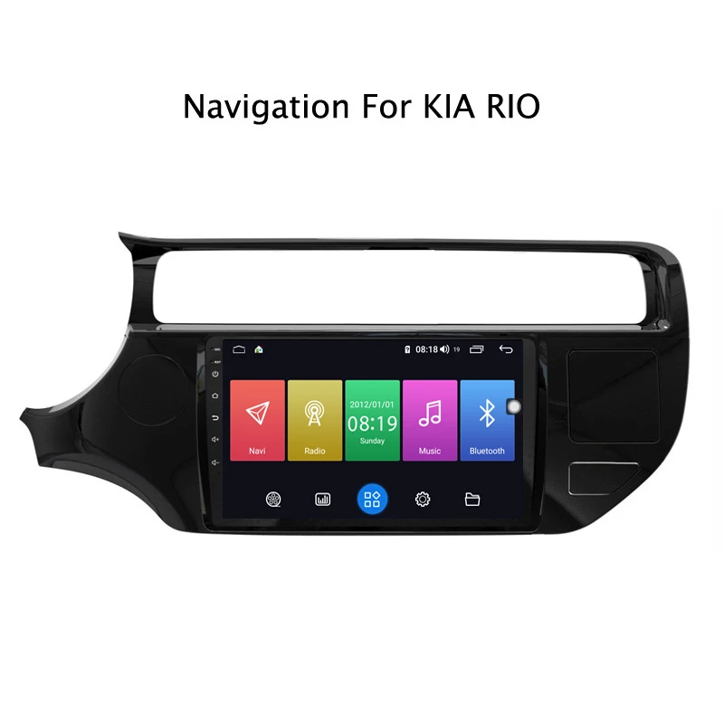 Cheap Ectwodvd 9inch Andriod 8.1 Car DVD GPS For Kia Rio K3 2012-2016 4G RAM 64G ROM CarPlay DSP 4G LTE with WIFI 0