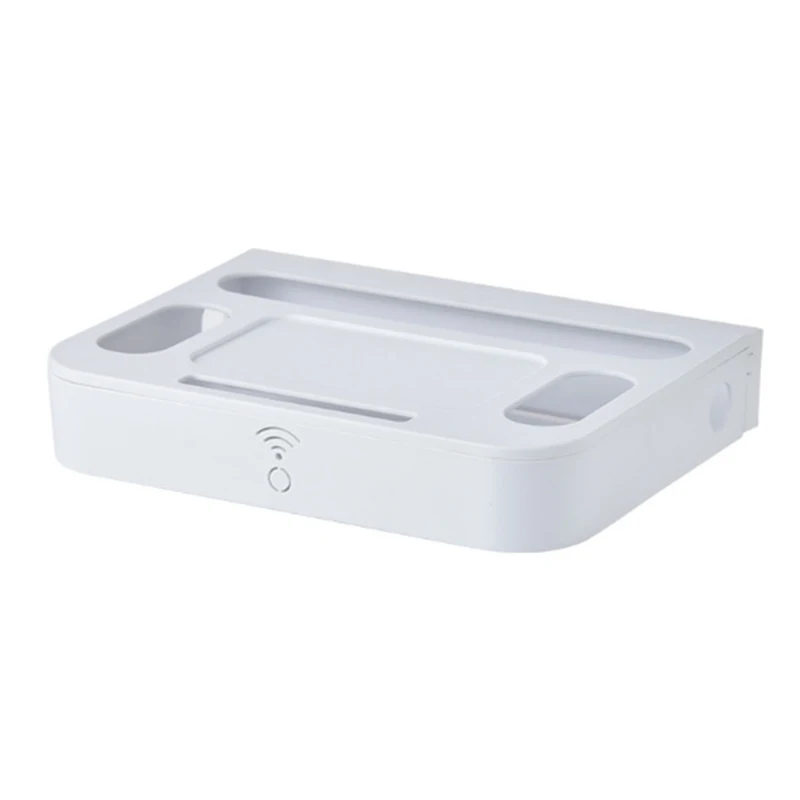 B 29.4x21.6x6.1cm 1 шт. Беспроводной Wi-Fi роутер коробка для хранения отдельная настенная подвесная полка для роутер, органайзер блок питания зарядное устройство Органайзер стойка для хранения - Цвет: B 29.4x21.6x6.1cm