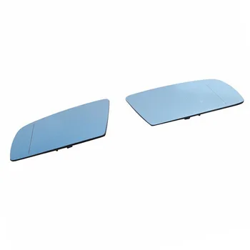 

Blue Side Mirror Replacement Wings Glass 1 pair For BMW 5 E60 E61 2003-2009