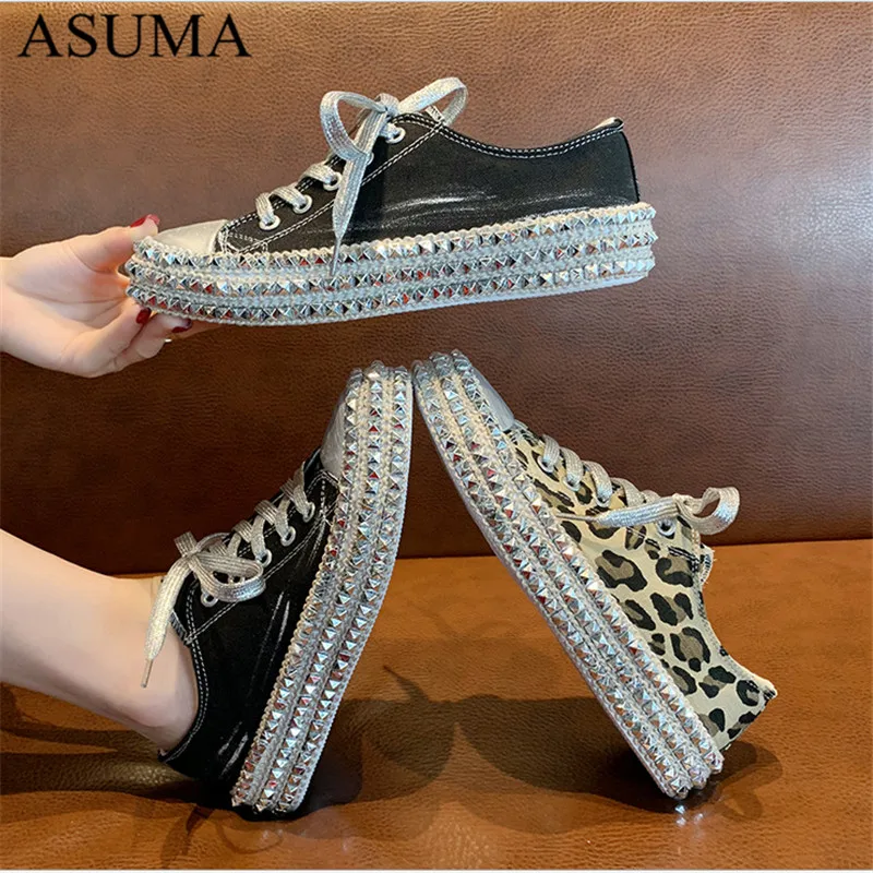 leopard rivet shoes (5)