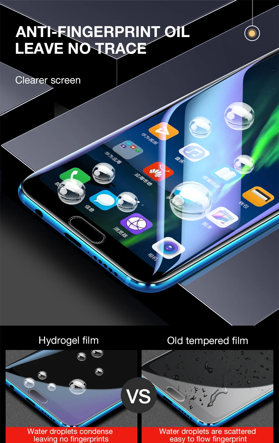 phone screen cover honor 8x protective for huawei 8 x 8a pro 8s prime honor8 lite 8sprime Hydrogel Film glas x8 screen protector honor8x Y8p phone glass protector