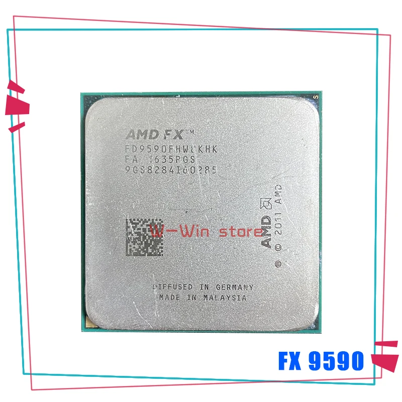 Процессор AMD FX-Series FX-9590 FX 9590 4 0 ГГц Восьмиядерный центральный процессор FD9590FHW8KHK