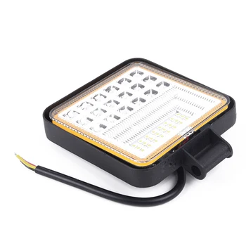 

50000H LED Work Light 4 Inch 400W Bar Dual Color Driving Fog Lamp SUV 40000LM