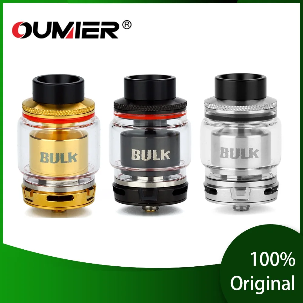 

Original OUMIER BULK RTA with 3.6ml/6.5ml Atomizer Dual Coil Building Tank 28mm RTA vape tank vs Zeus X/ Manta RTA/ WASP NANO