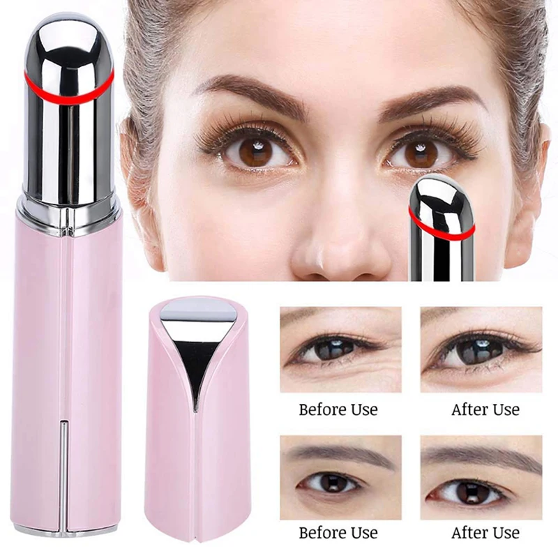 

Usb Electric Eye Massager Eye Lip Care Anti-aging Charging Beauty Instrument to Remove Wrinkles Black Eye Massage Portable