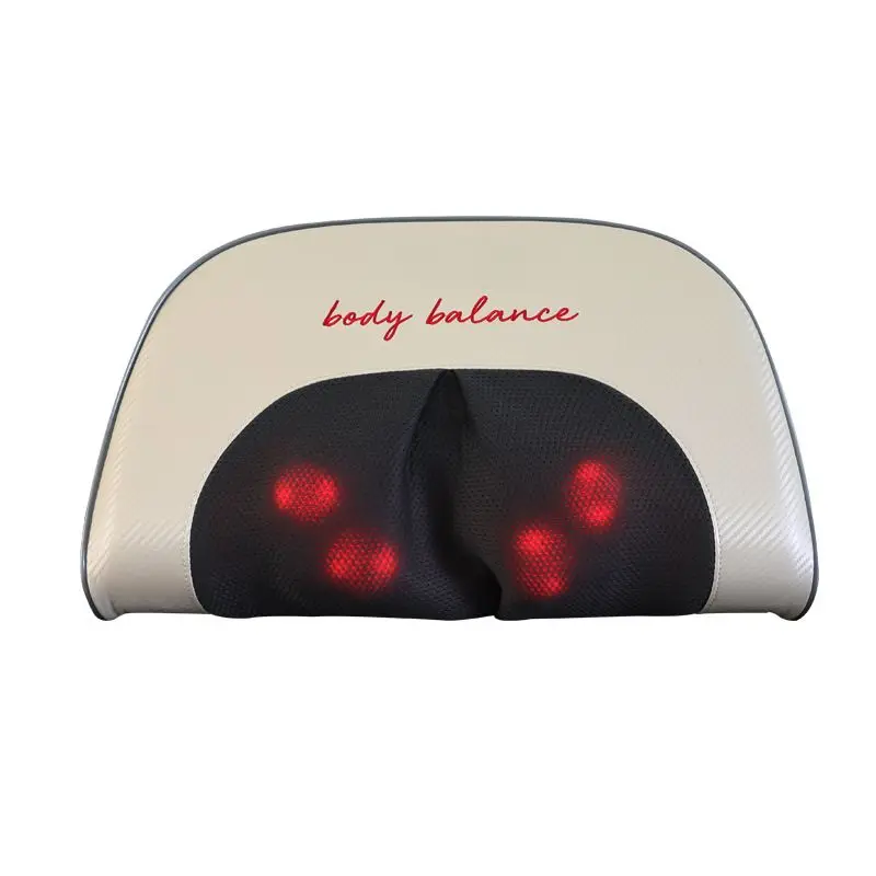 

Neck Vibration Automatic Forward And Reverse Kneading Hot Compress Massager Red Light Heating Relieving Fatigue Massage Pillow