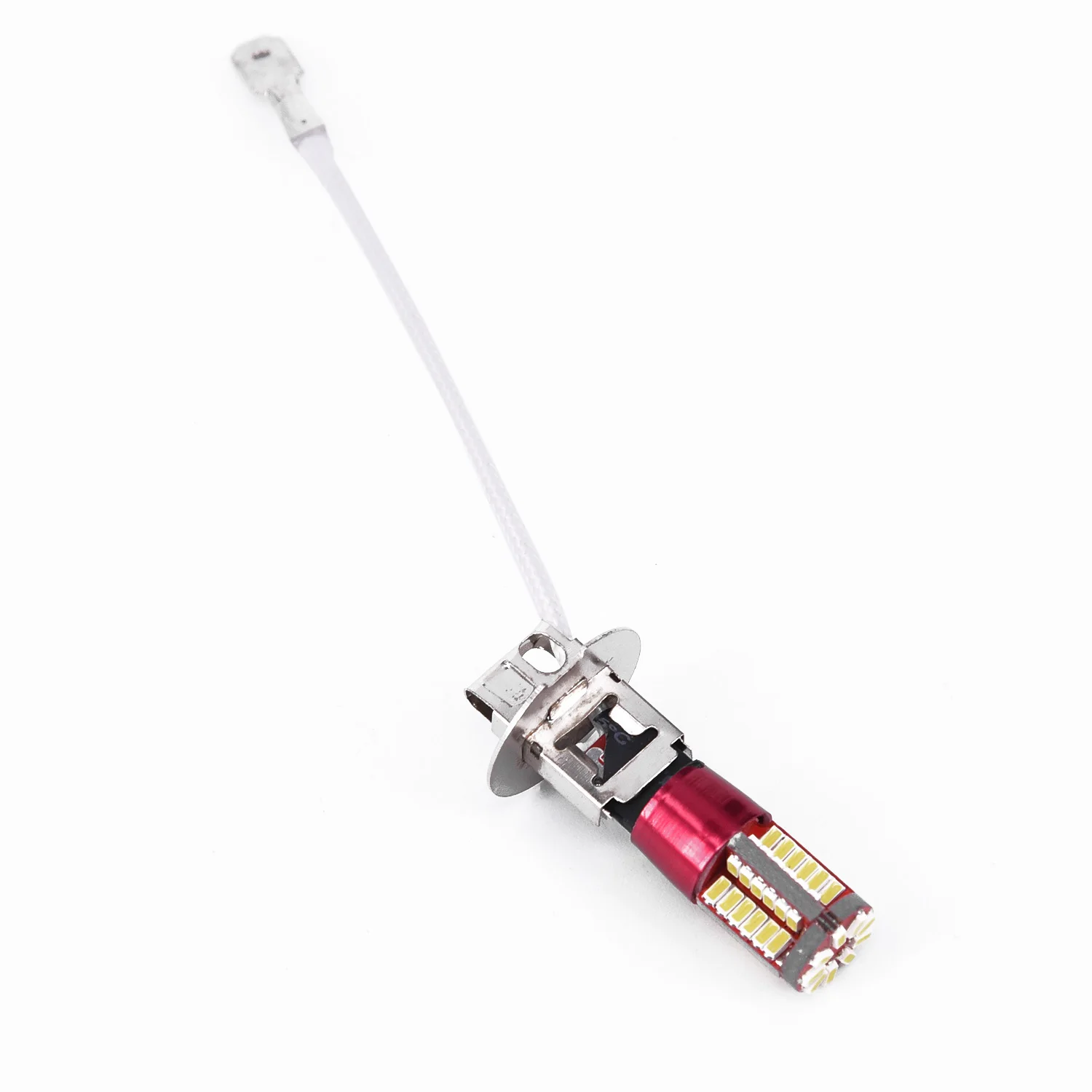 2x H3 3014 57-smd Led Автомобильная противотуманная фара Лампа 6000k яркий белый 12v 10w