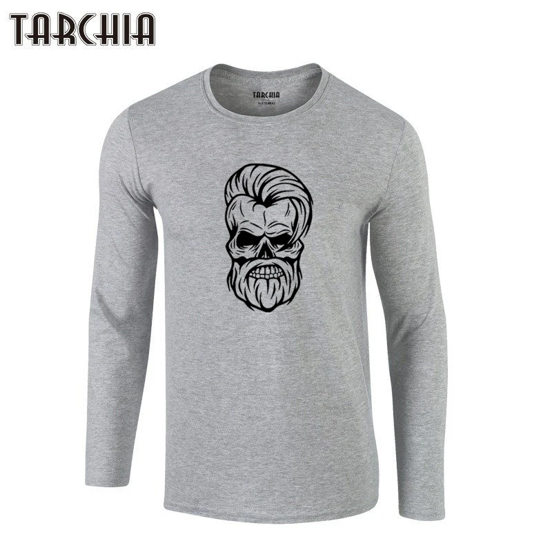 TARCHIA модная мужская футболка большого размера d новинка Мужская из 100% хлопка