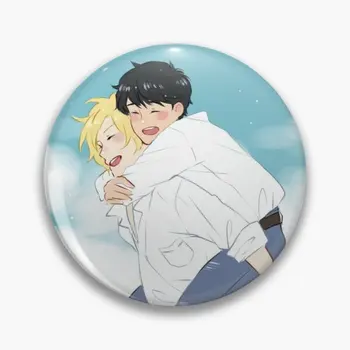 

Banana Fish Ash and Eiji in Cape Cod Metal Pin Lapel Pins For Backpack Metal Badge Brooch Kpop Accessories Clothes for Fans
