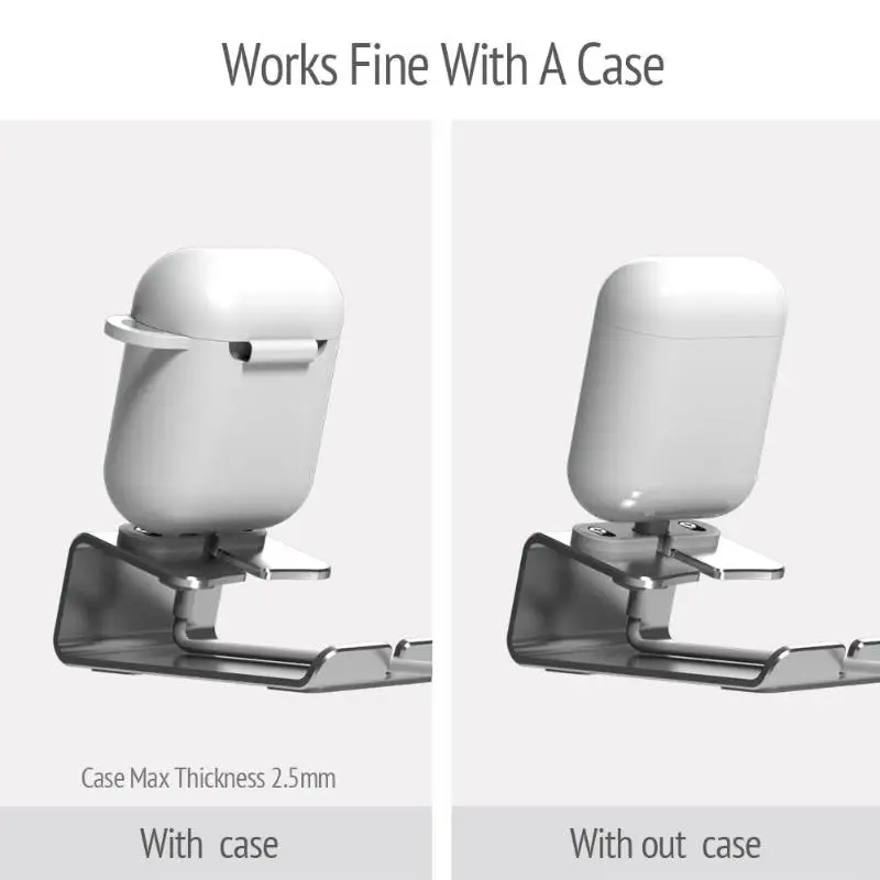 Зарядное устройство преобразования База Док-станция Подставка Кронштейн для Airpods