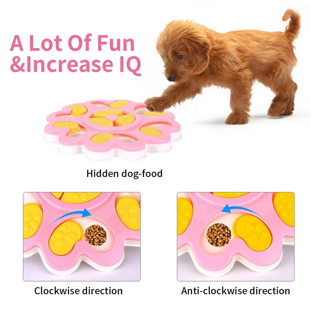 Еда чаша для кормления Упражнение щенка лакомство диспенсер экологически чистый увеличение IQ интеллект игры Нескользящие игрушки для собак забавный кот ABS