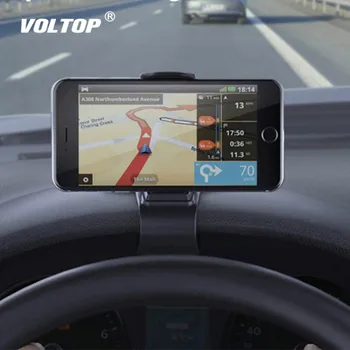 

Universal Phone Holder Car Accessories Dashboard Decoration 4.0" To 6.5" Mobile Phone Clamp GPS Navigation Mount Stand