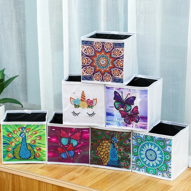 DIY Diamond Painting Jewelry Box Mandala Pattern Diamond Mosaic Embroidery  Cross Stitch Kits Jewelry Storage Box Handmade Gift - AliExpress