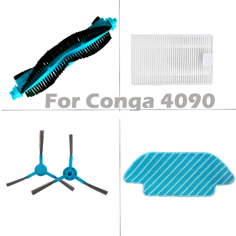 Запчасти для робота-пылесоса Cecotec Conga 4090 5090 сменные детали основная щетка боковые