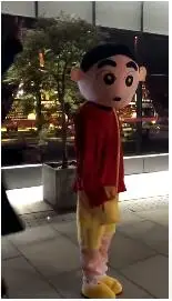 as show2 Crayon Shin-chan маскарадный костюм мультяшный персонаж костюмы маскарадный костюм маскарадный карнавальный костюм - Цвет: as show2