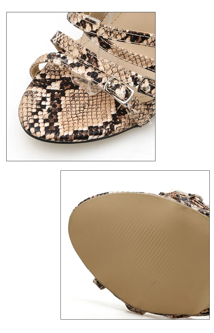 Aneikeh/пикантные туфли-лодочки из змеиной кожи с открытым носком; сандалии-гладиаторы; женские босоножки на высоком каблуке с перекрестными ремешками; обувь для вечеринок на тонком каблуке; размер 40