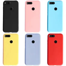 For Xiaomi Mi A1 Case Silicon Soft Matte TPU Phone