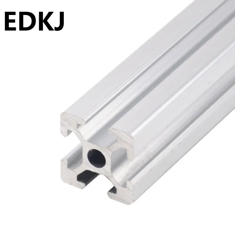 100-750mm 2020 alumínio perfil extrusão linear ferroviário equipamento automático quadro diy 3d impressora bancada cnc