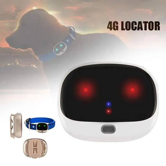 4G Мини gps позиционер для домашних животных IP67 водонепроницаемый шаг подсчета собаки gps лакатор Pet анти-потеря устройство обнимает-предложения