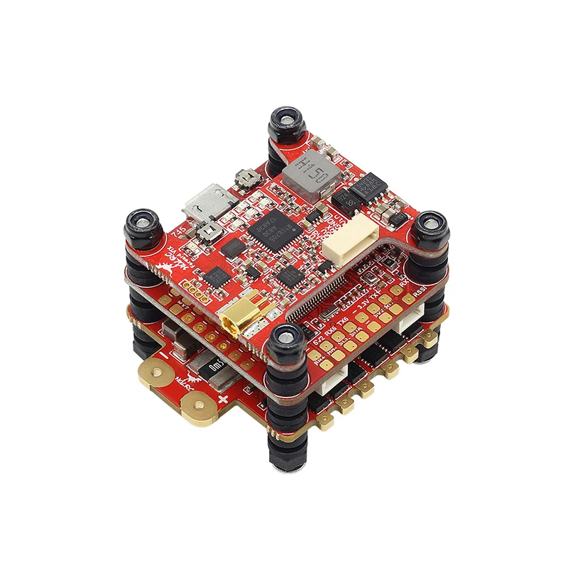 

HGLRC FD F7 Dual Gyro 60A 3-6S BL32 4in1 VTX 400MW STACK Flight Controller&DinoShot 60A Blheli_32 3-6S 4IN1 ESC for RC Drone