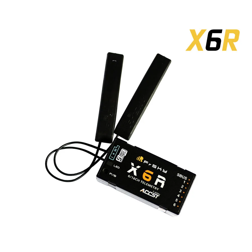 Приемник FrSky X6R 2 4G 16CH SBUS RC антенна PCB умный порт возврат данных для открытого дрона