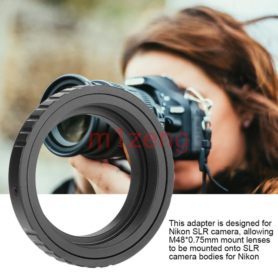 Переходное кольцо для M48* 0,75 окуляра объектива для canon 5d3 5d4 6d 7d 90d 650D 750d 760d nikon d5 d90 d500 d750 d800 камера