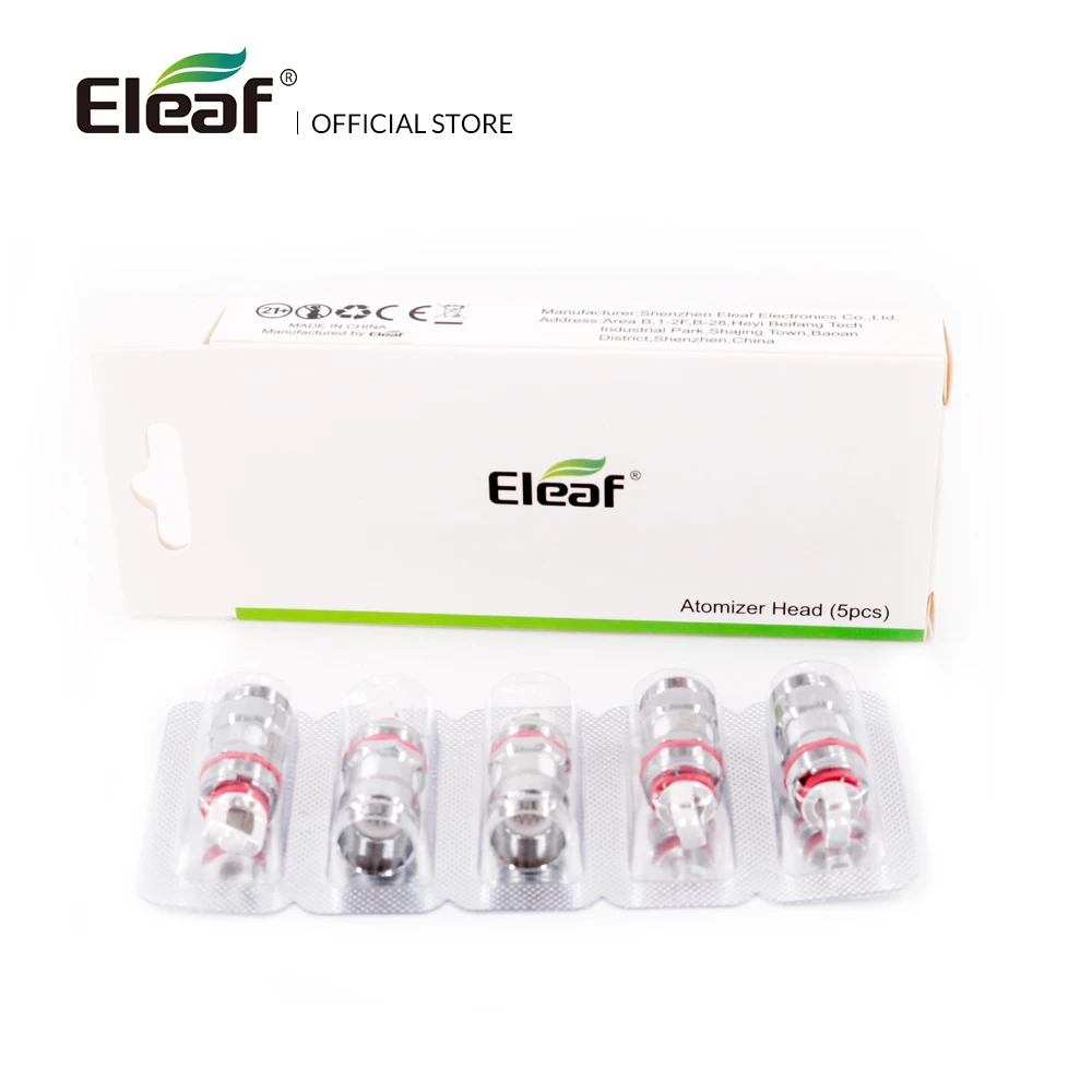 Оригинальная головка Eleaf для электронной сигареты катушка iStick Rim с баком Melo 5 0 6ом