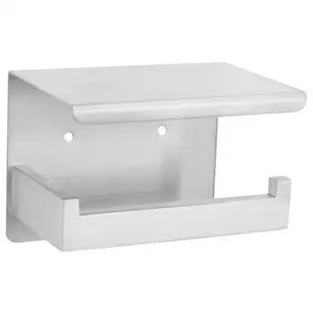

1Pc Wall-Mounted Tissue Square Holder Modern Style Roll Paper Storage Rack