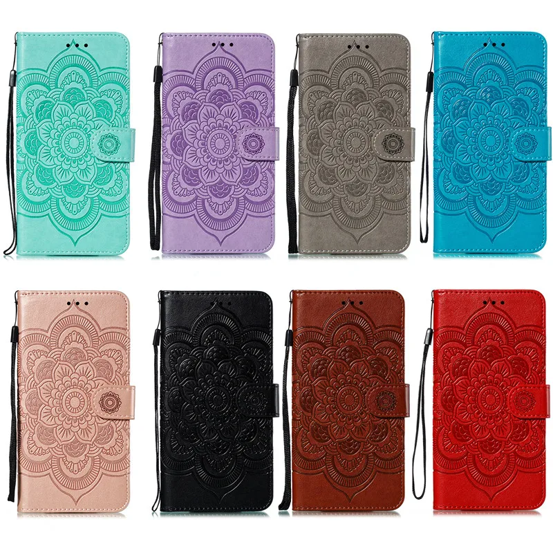 

Waterproof Anti-Knock Leather case Floral Patterned Phone Case For Huawei HonorV20 Honor10lite Honor10 Honor9lite Honor8X