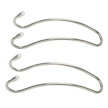 

LEEPEE Stainless Steel Handrest Car Seat Back Clips Car Hanger Concise 1 Pair Auto Fastener Clip Holder Hook for Bag Purse