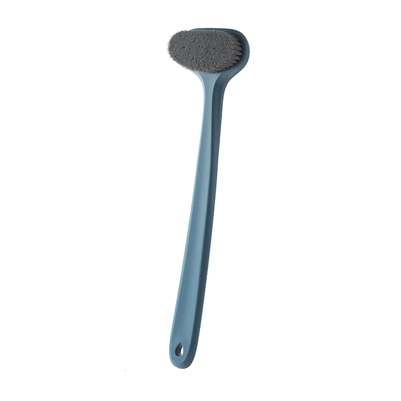 Blue gray brush НОВАЯ щетка для ванны и душа с длинной ручкой сзади, спа-гидромассажная Ванна, аксессуары для кожи, щетка для дома и жизни, аксессуары для ванной комнаты, инструмент для очистки кожи - Цвет: Blue gray brush
