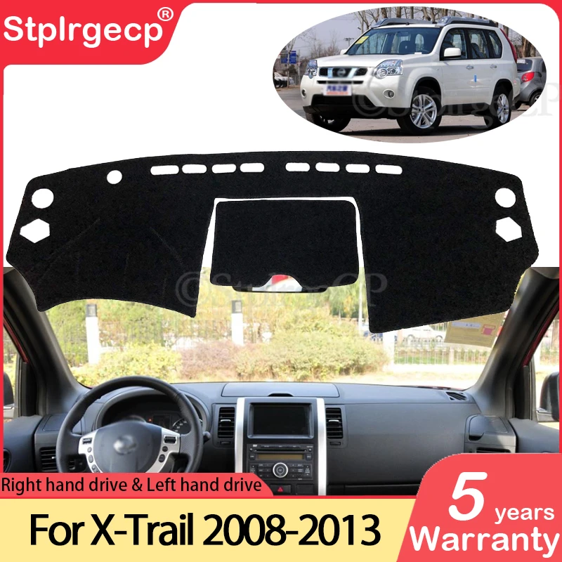

Противоскользящий коврик для Nissan X-Trail T31 2008 ~ 2013, накладка на приборную панель, козырек от солнца, аксессуары для приборной панели 2009 2010 2011 X Trail XTrail