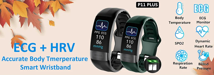 Pulseira de silicone de substituição para p11