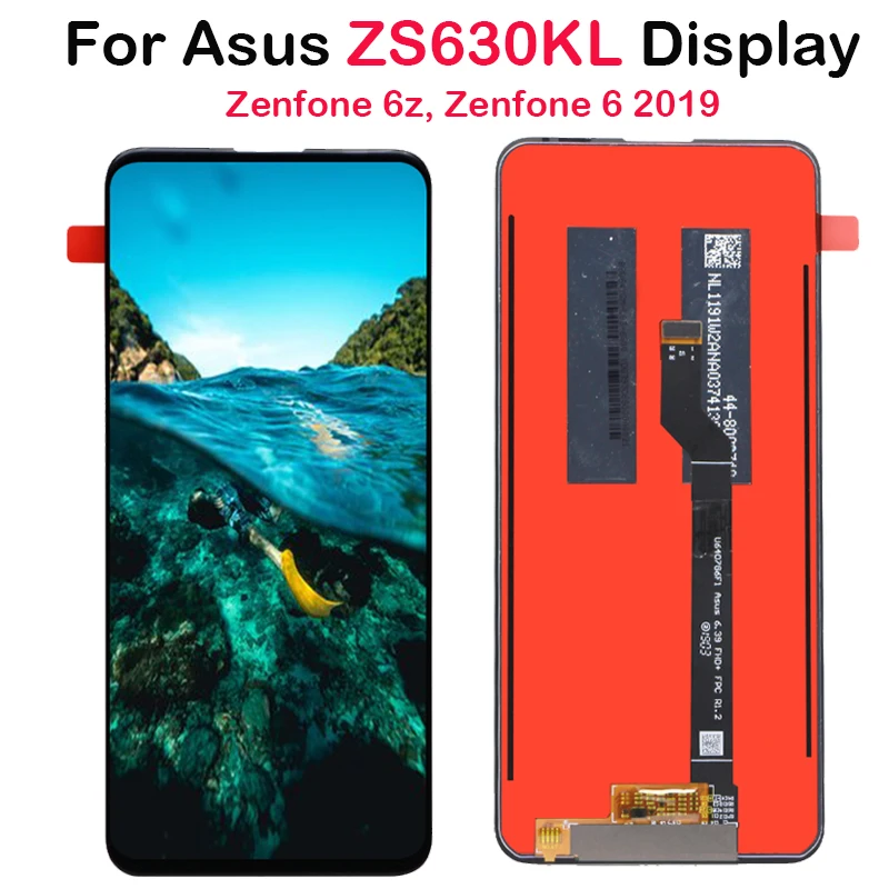 

New Original LCD For ASUS Zenfone 6 ZS630KL LCD Display with Touch Screen Digitizer Assembly For ASUS Zenfone 6 2019 / 6z LCD