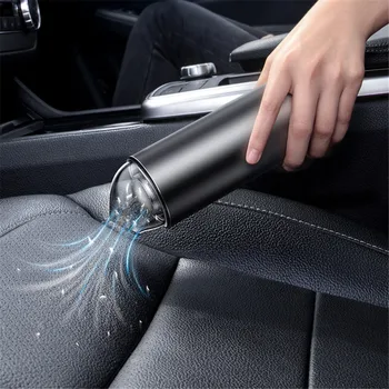 

Car Vacuum Cleaner Portable Wireless Handheld Automatic Vacuum Cleaner Robot for Car Interiors, Household and Computer Cleaning