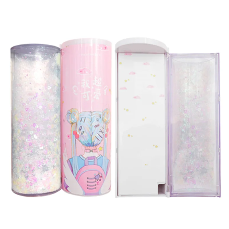 NBX newmebox Quicksand pink pencil case password Charging reusable