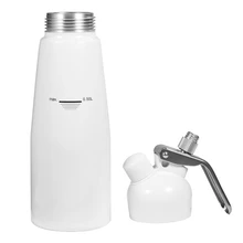 500 мл Алюминиевый взбитый десертный Крем Диспенсер Для Масла Виппер пенообразователь с 3 насадками десерт торт украшения инструменты Белый