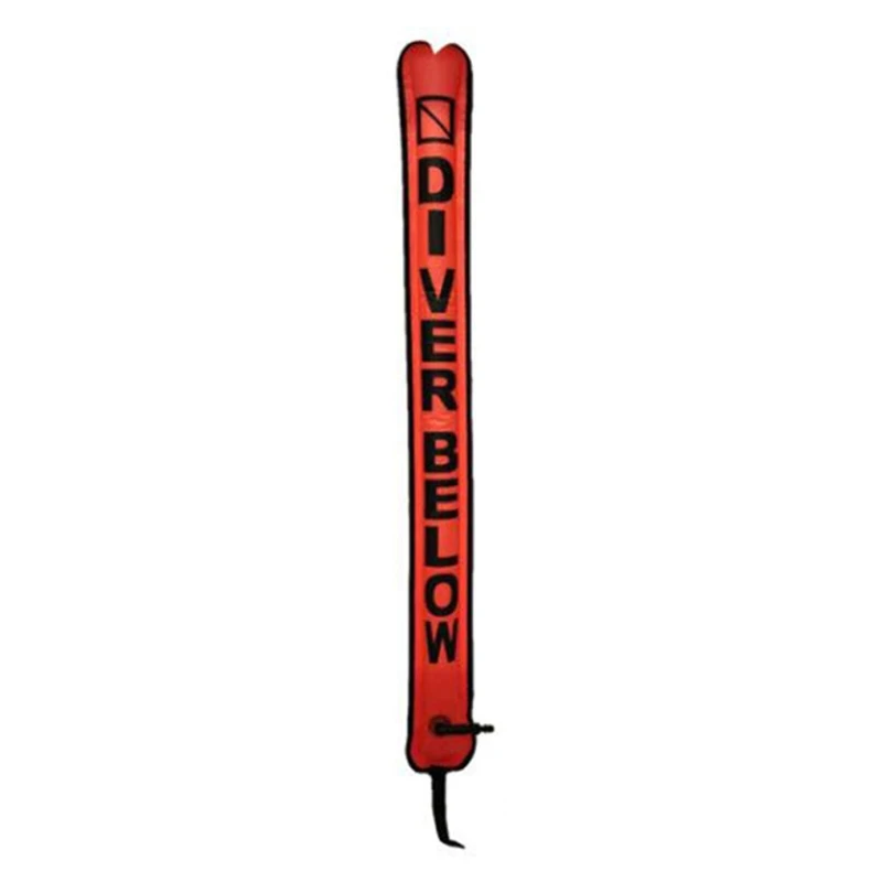 Diving 210D Nylon Sealed Surface Marker Blowing Buoy Finger Spool Dive Reel and Ended Clip Scuba Diving Accessories Scuba Diving Spool Scuba Diving Buoy Scuba Diving Weight Belt Scuba Diving Belt Keeper for Swimming Diving Water Sports
