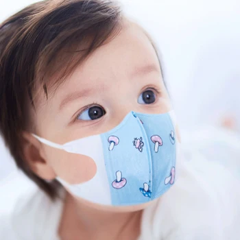 

20PCS/lot 0-3 Years Old KIDS 3Layer Disposable Face Masks Air Pollution Protection Masks For Health Children Mask