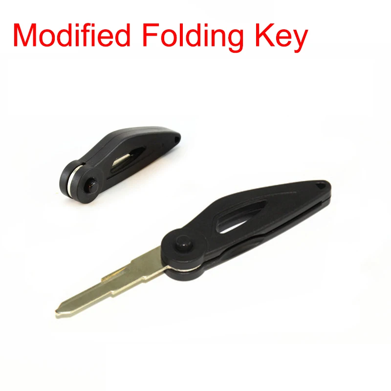 

Motorcycle Electric Car Modification Accessories Key Chain Automatic Bounce Key Foldable Key Head Power Key Embryo