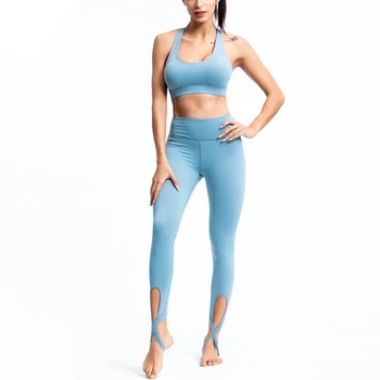 

2 Piece Set Workout Clothes for Women Sports Bra and Leggings Set Sports Wear for Women Gym Clothing Athletic Yoga Set